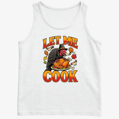 Let Me Cook-Men's Tank Top-White