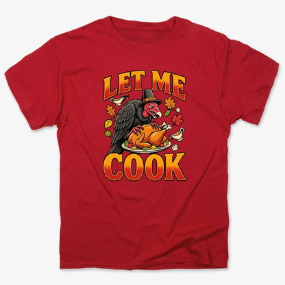 Let Me Cook-Unisex Heavyweight T-Shirt-Red