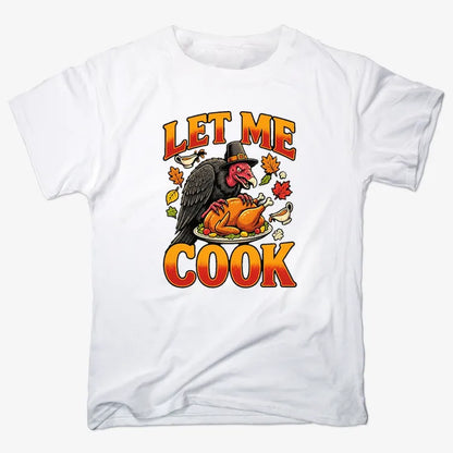 Let Me Cook-Unisex Heavyweight T-Shirt-White