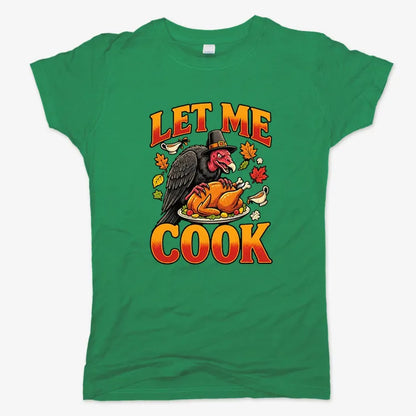 Let Me Cook-Women's T-Shirt-Lucky Green