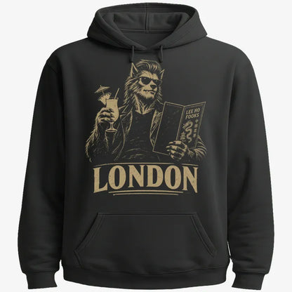 London Werewolf-Hoodie-Black