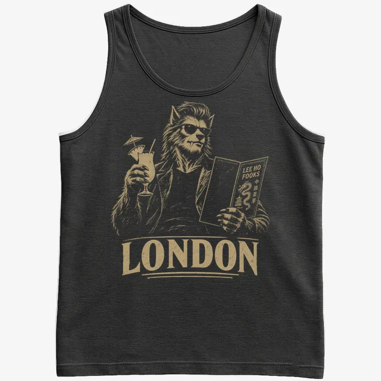 London Werewolf-Men's Tank Top-Black