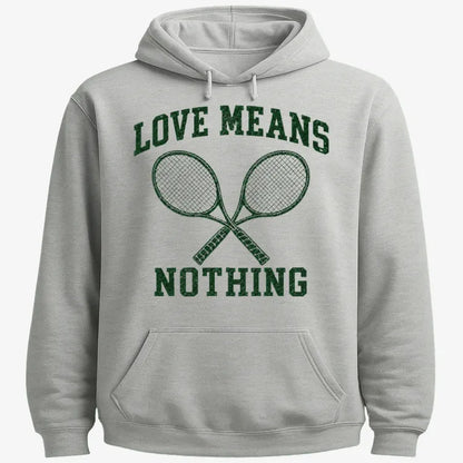 Love Means Nothing-Hoodie-Gray Heather