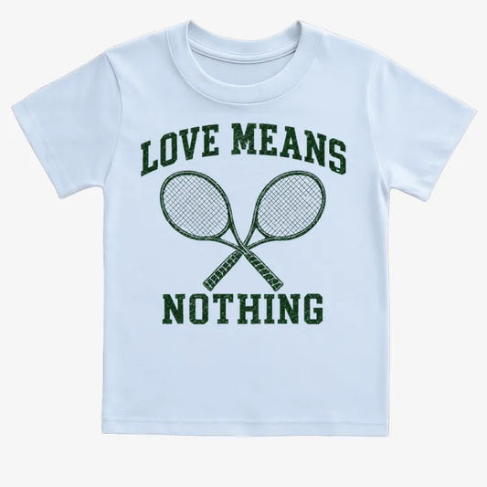 Love Means Nothing-Kids T-Shirt-Blue