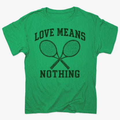 Love Means Nothing-Unisex Heavyweight T-Shirt-Kelly Green Heather