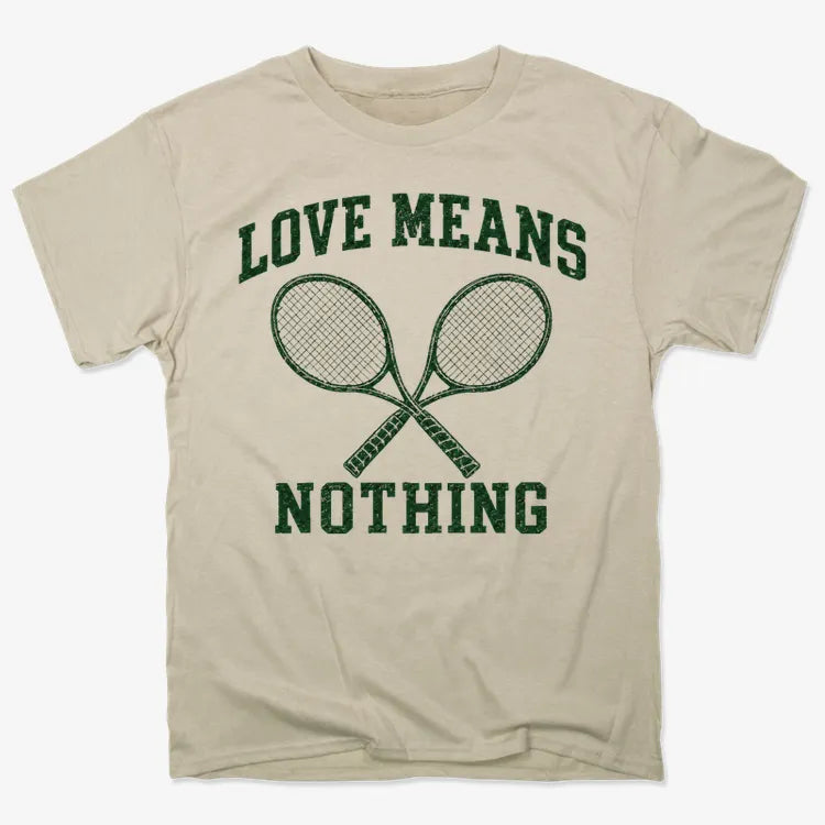 Love Means Nothing-Unisex Heavyweight T-Shirt-Sand