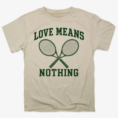 Love Means Nothing-Unisex Heavyweight T-Shirt-Sand