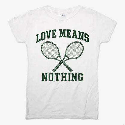 Love Means Nothing-Women's T-Shirt-Snow