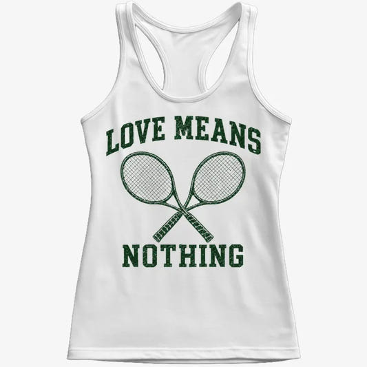 Love Means Nothing-Women's Tank Top-Snow