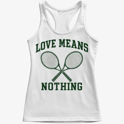 Love Means Nothing-Women's Tank Top-Snow