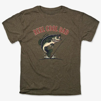 Reel Cool Dad Fishing Tee
