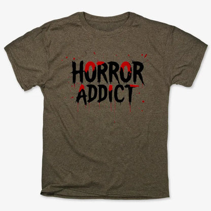 Horror Addict Blood Drip Graphic