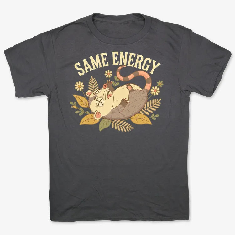 Same Energy Opossum Vibes