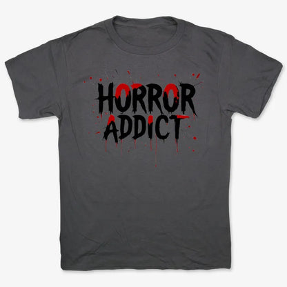 Horror Addict Blood Drip Graphic