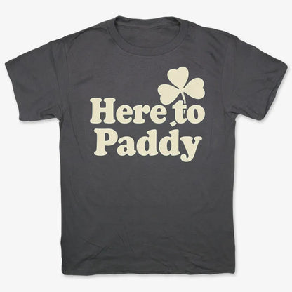 Here to Paddy St. Patrick's Day Shamrock Pun