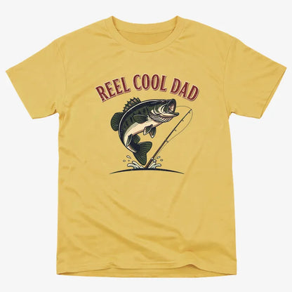 Reel Cool Dad Fishing Tee