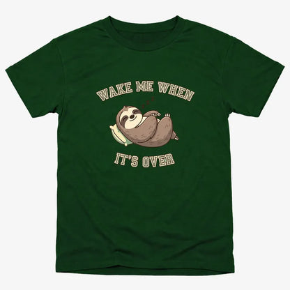 Wake Me When It's Over Sloth Vibe