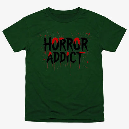 Horror Addict Blood Drip Graphic