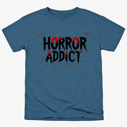 Horror Addict Blood Drip Graphic