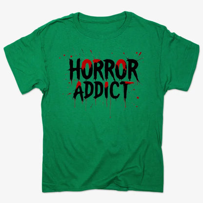Horror Addict Blood Drip Graphic