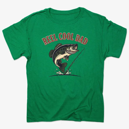 Reel Cool Dad Fishing Tee