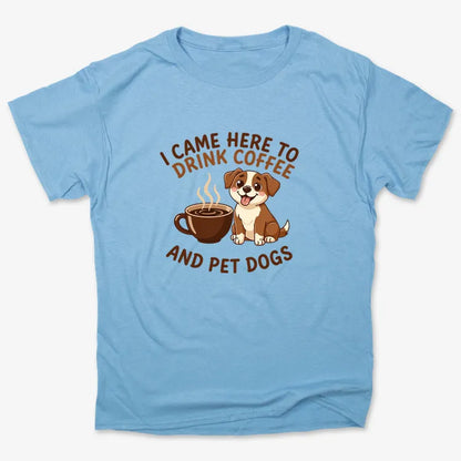 I Came Here to Drink Coffee and Pet Dogs