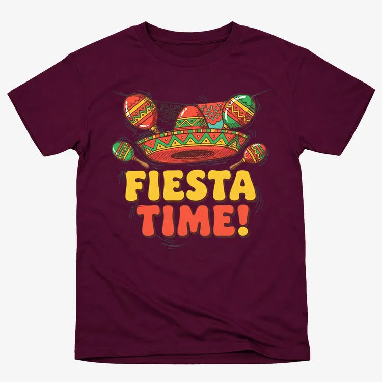 Vibrant Fiesta Time T-Shirt