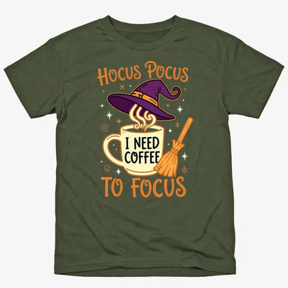 Hocus Pocus I Need Coffee to Focus