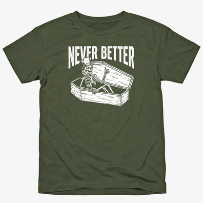 Never Better Thumbs Up Skeleton