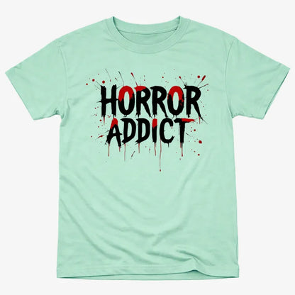 Horror Addict Blood Drip Graphic
