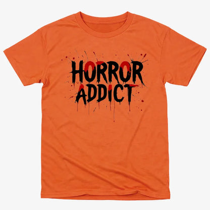 Horror Addict Blood Drip Graphic