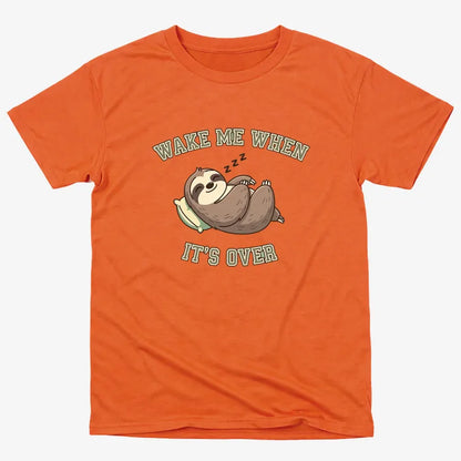 Wake Me When It's Over Sloth Vibe