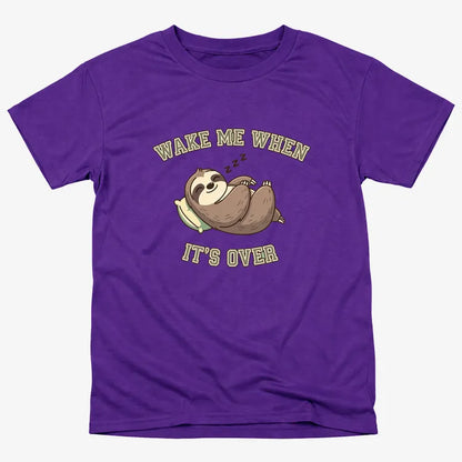 Wake Me When It's Over Sloth Vibe