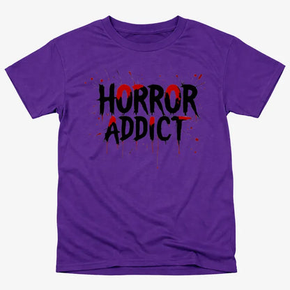 Horror Addict Blood Drip Graphic