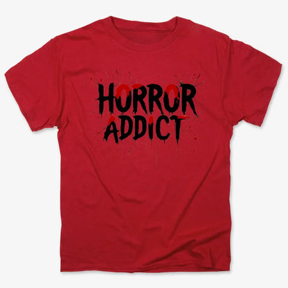 Horror Addict Blood Drip Graphic