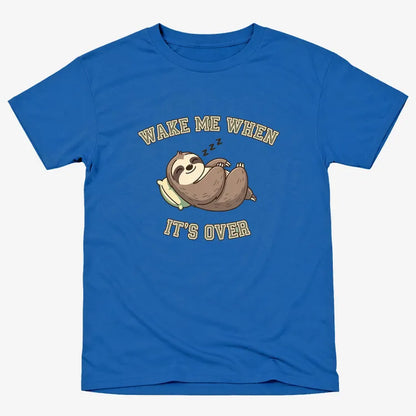 Wake Me When It's Over Sloth Vibe