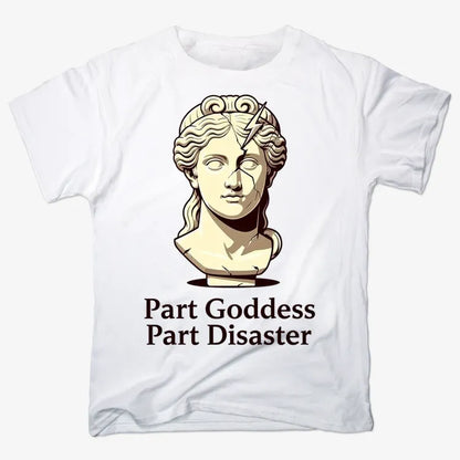 Goddess Meets Disaster Tee