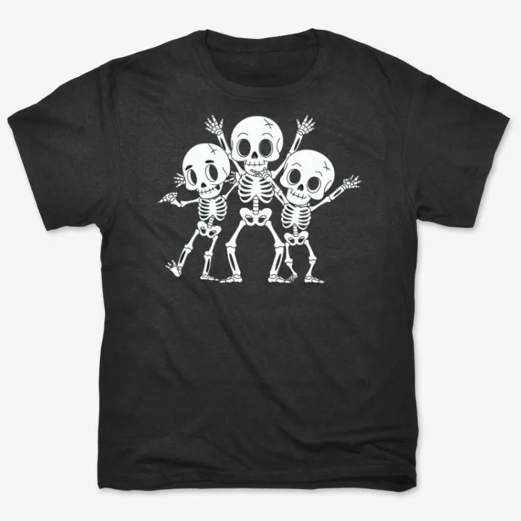 Dancing Skeleton Trio Tee