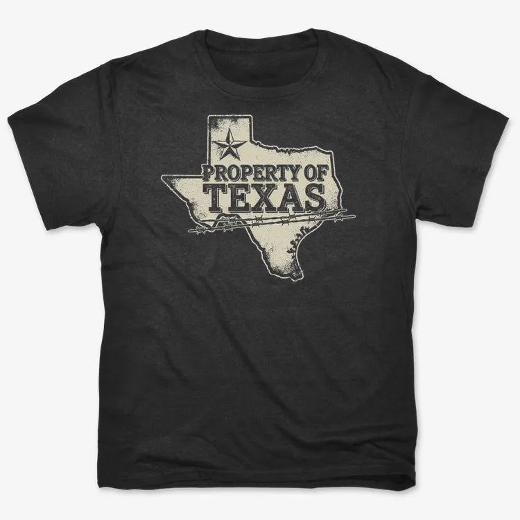 Property of Texas-Men's T-Shirt-Black