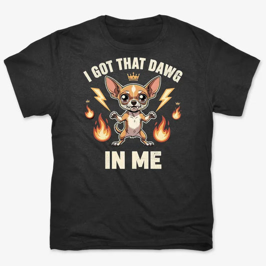 I Got That Dawg In Me-Men's T-Shirt-Black
