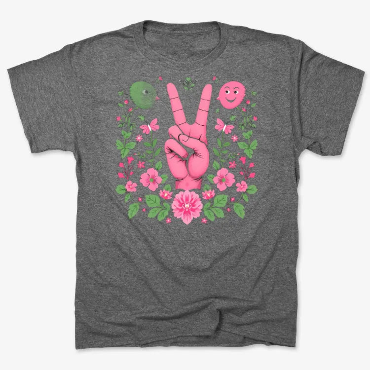 Peaceful Bloom Vibes Tee