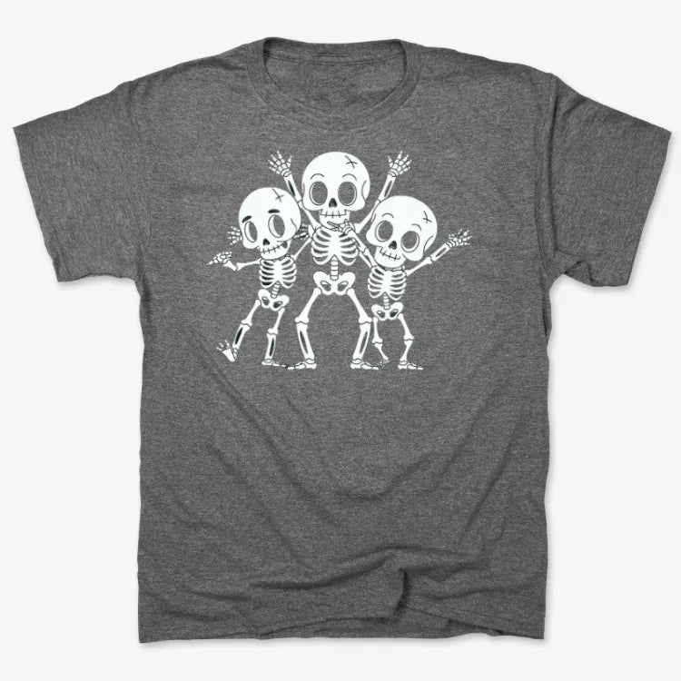 Dancing Skeleton Trio Tee