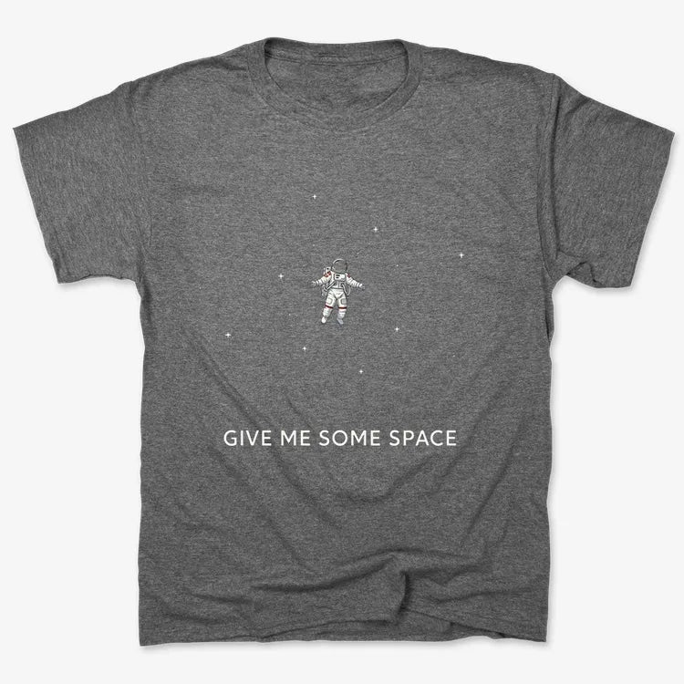 Give Me Some Space-Men's T-Shirt-Charcoal Heather
