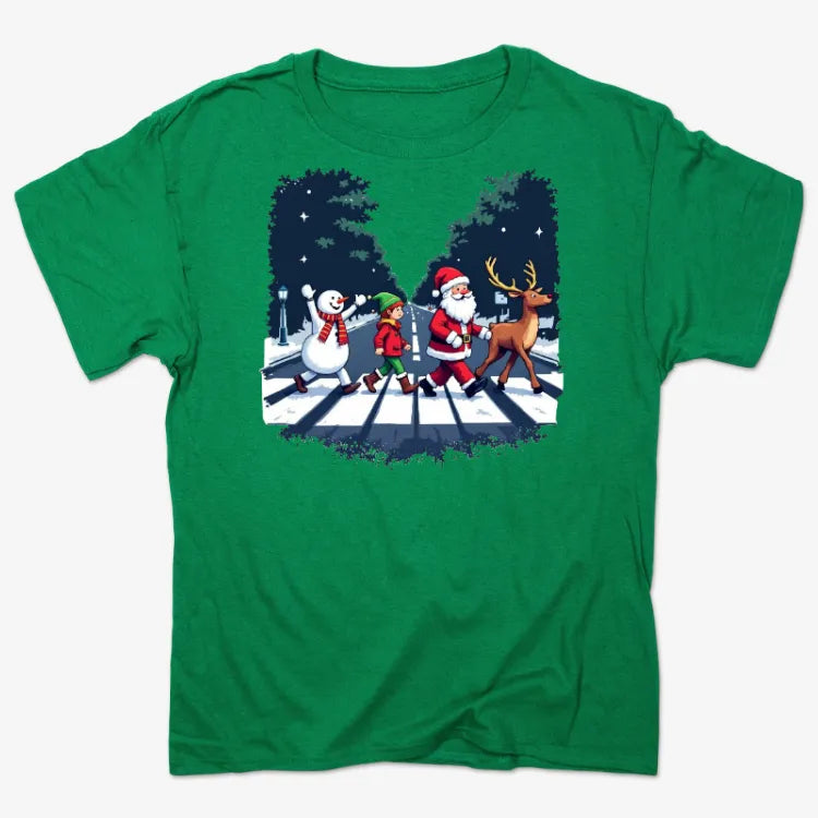 Festive Abbey Road Inspired T-Shirt
