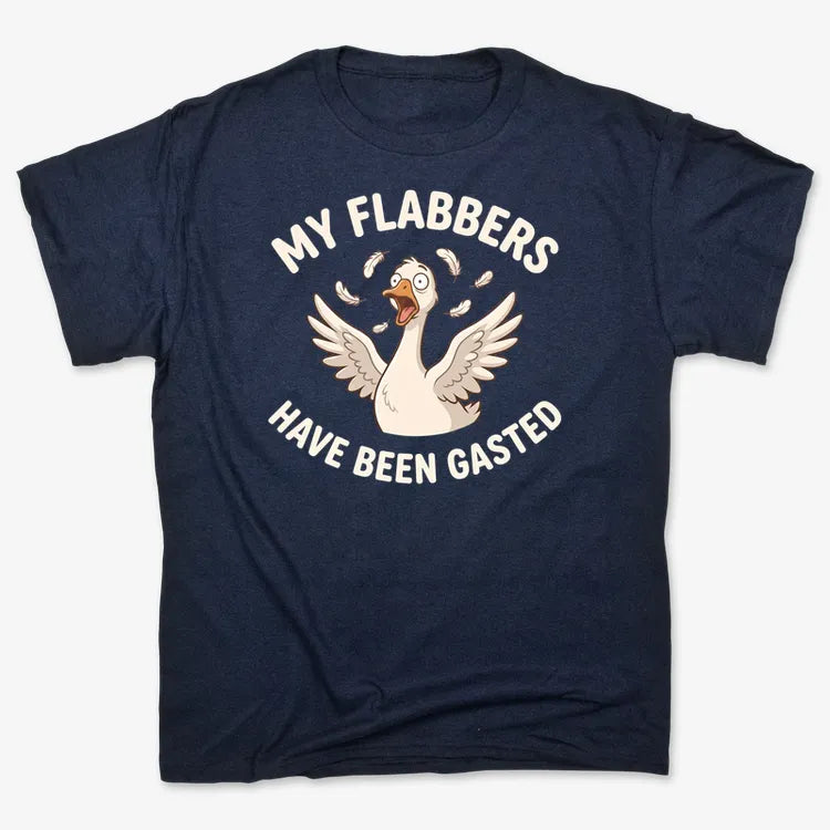 My Flabbers Have Been Gasted-Men's T-Shirt-Navy Blue