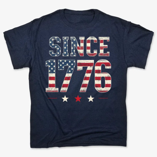 Since 1776 American Heritage-Men's T-Shirt-Navy Blue