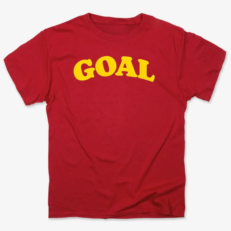 GOAL-Men's T-Shirt-Red