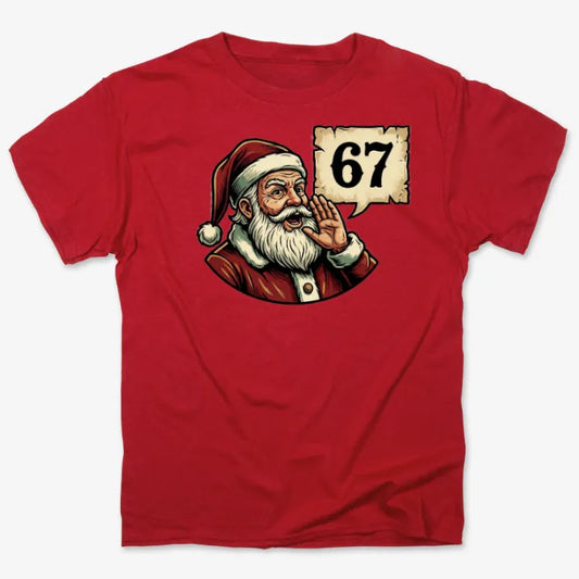 Santa's Countdown Tee: 67 Days to Cheer!