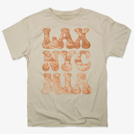 Bagoly Bold Retro Typography-Men's T-Shirt-Sand