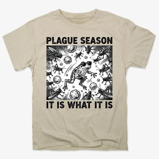 Plague Season: It Is What It Is-Men's T-Shirt-Sand